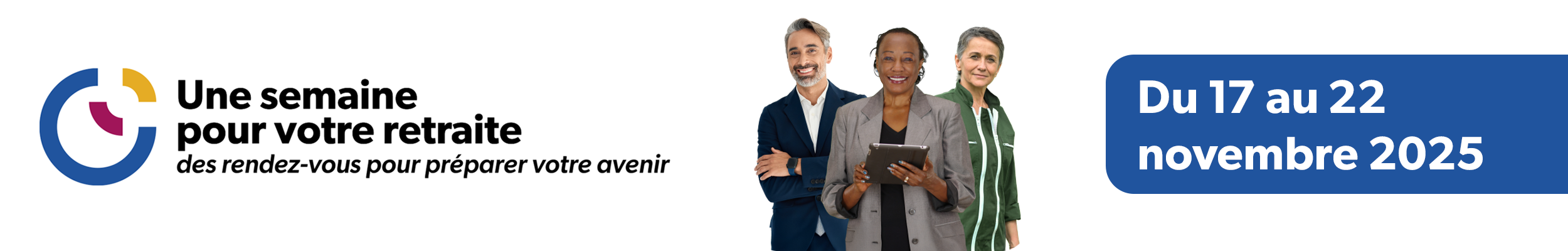 Semaine de la retraite 2025 - Bannière